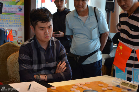 资料图：王天一在韩信杯比赛中