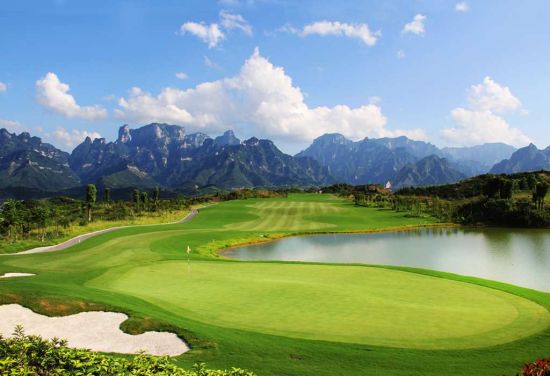 张家界高尔夫俱乐部C9洞美景