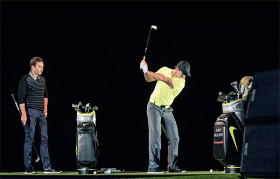 麦克罗伊在发布仪式现场