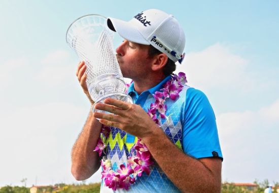 本赛季摘得第二个冠军的约什-吉里（摄影：美国中巡赛官方摄影 刘壮）