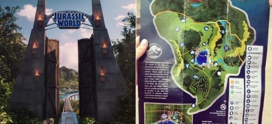 侏罗纪世界中也有高尔夫球场