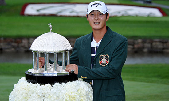 李真明赢得美巡赛首冠