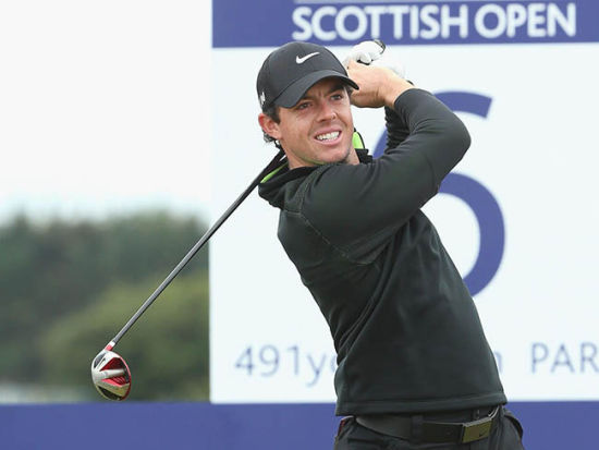 麦克罗伊向来以苏格兰公开赛热身英国公开赛