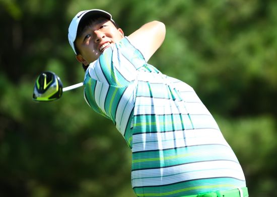 王耀进在比赛中（美巡中国赛官方摄影刘壮摄）