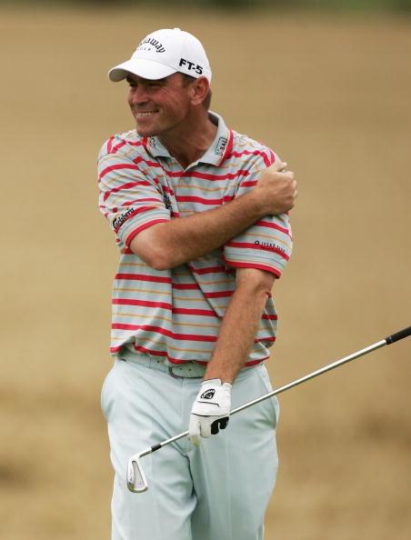 图文法国公开赛第三轮战况比约恩心情不错