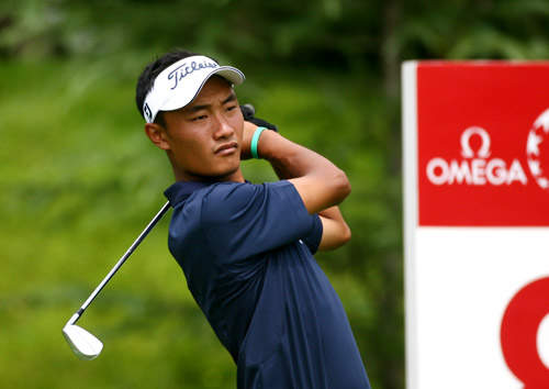 日,2007欧米茄中国巡回赛昆明站第三轮比赛在滇池湖畔高尔夫球会结束