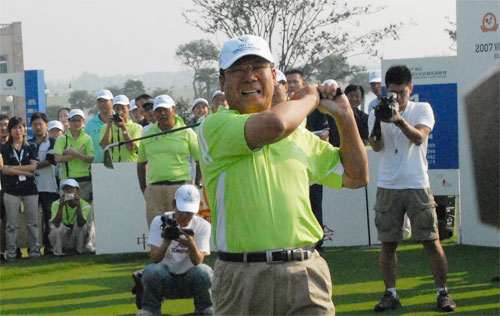 图文俱乐部联赛华东分区赛银杏湖董事长林铭田