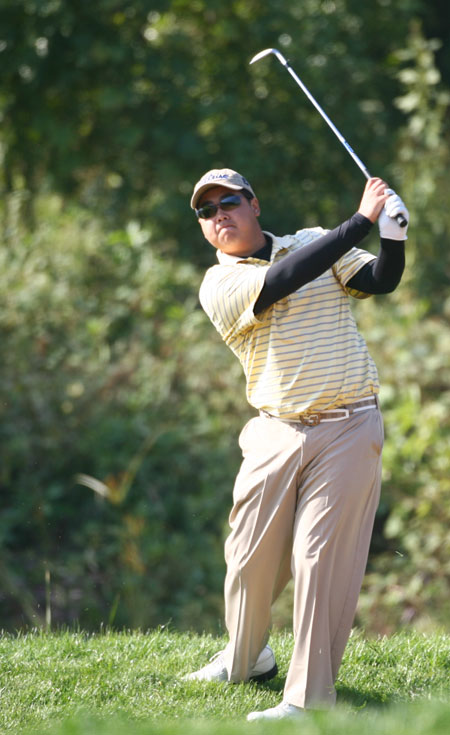 中国巡回赛年度收官之站——欧米茄高尔夫球锦标赛展开第二轮角逐