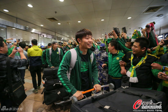 张稀哲是最受国安球迷欢迎的球员之一