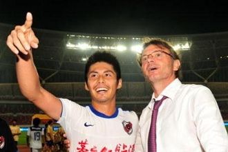 执教深圳红钻时期乐山孝志曾是特帅爱将