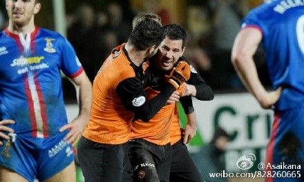 鲁能旧将麦克格文斩获重返苏超首球