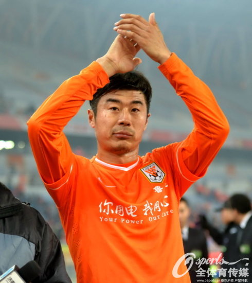 “中超历史最佳射手”韩鹏
