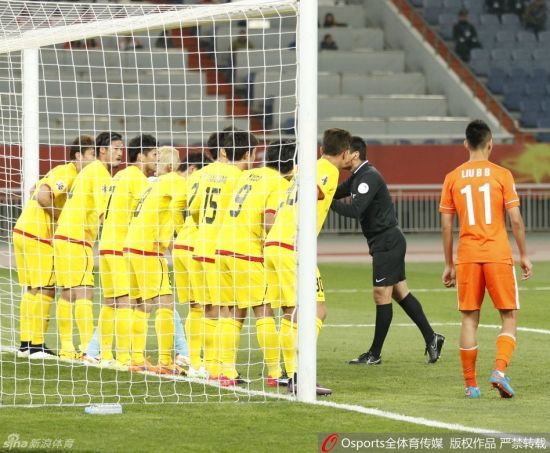 柏太阳神门线防守