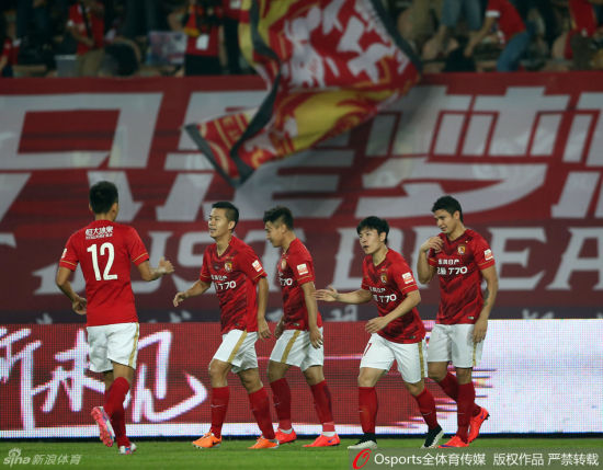 中超4连冠的广州恒大