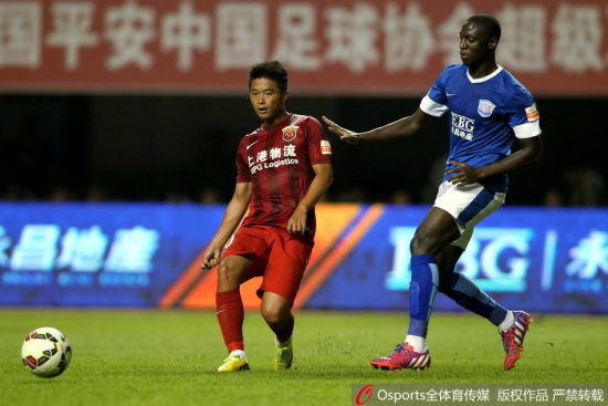 王佳玉在对阵永昌的比赛中登场