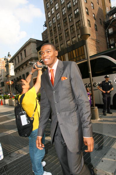 图文nba2007选秀大会大幕拉开杜兰特来到现场