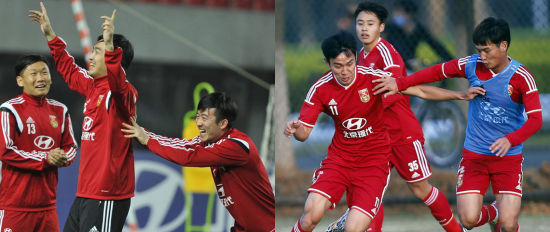 国足与国奥训练