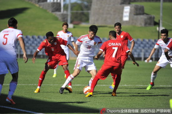 吉翔在比赛中突破