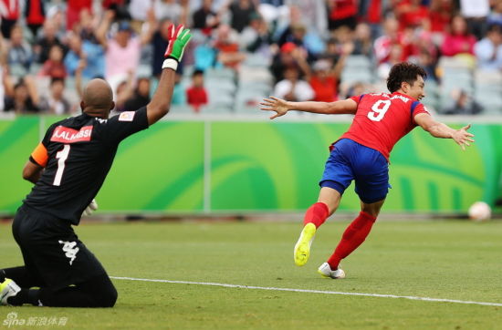 曹永哲破门瞬间