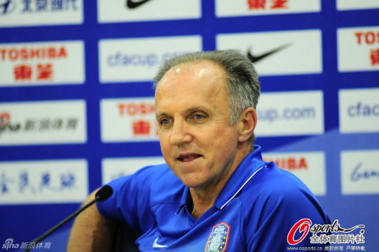 德拉甘执教舜天资料图