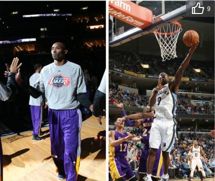 湖人半场落后灰熊