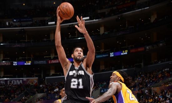 邓肯迈入25000分俱乐部