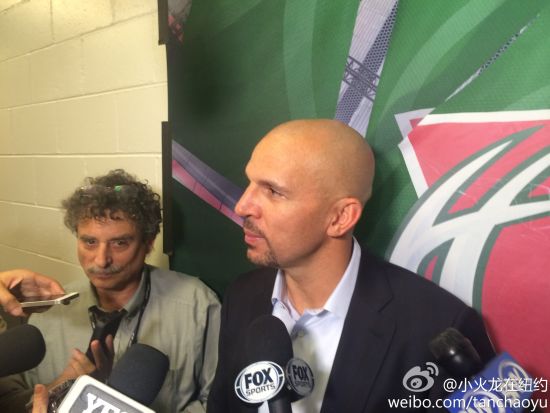 基德赛后接受采访