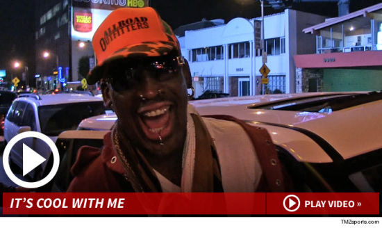 罗德曼说《刺杀金正恩》all good