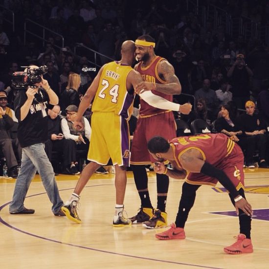 詹姆斯vs科比