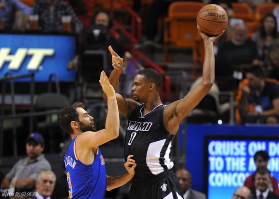 热火艰难的拿到一场胜利