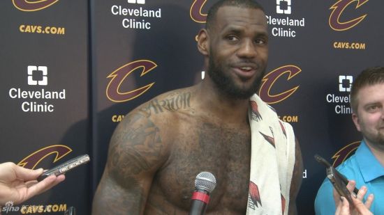 詹姆斯准备好了！