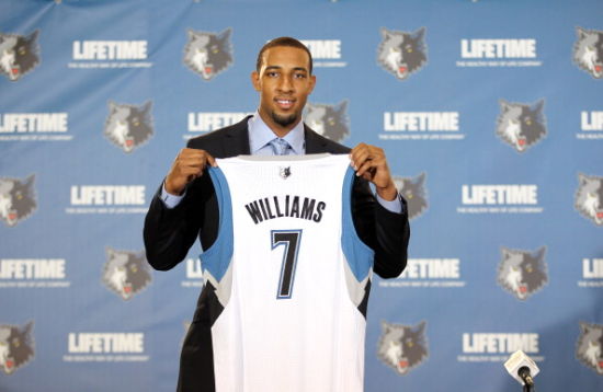 2011年榜眼秀德里克-威廉姆斯