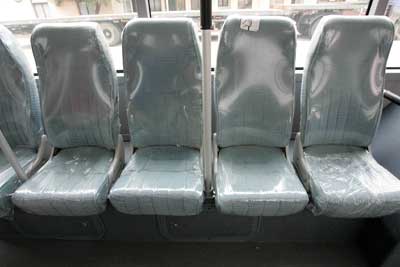 奥运公交车座椅"加肥" 电动车明年上半年完成试车