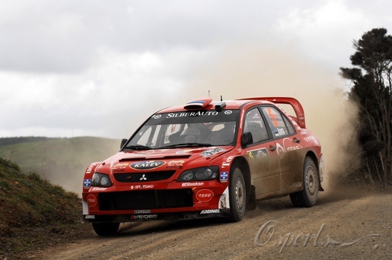 图文-wrc新西兰站 三菱兰瑟evo战车_赛车-wrc_nike新浪竞技风暴_新浪