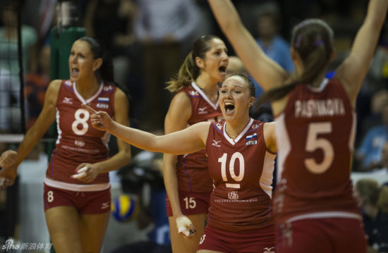 加莫娃回归俄罗斯女排底气足