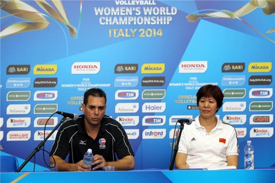 郎平出席发布会