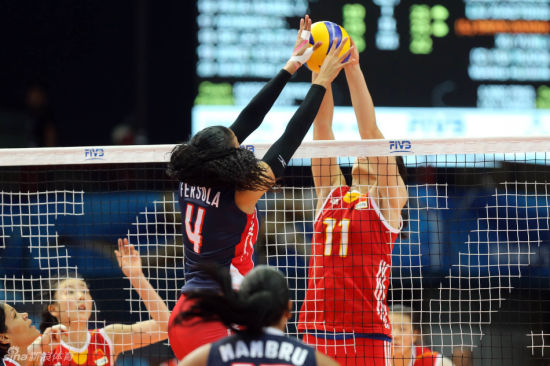 徐云丽与费尔索拉网口争夺