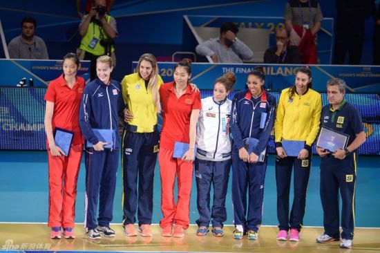 2014年女排世锦赛最佳阵容