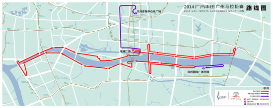 广州马拉松线路