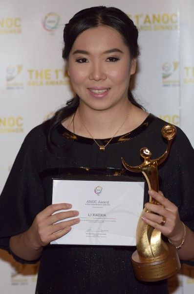 李晓霞获伦敦奥运会最佳女子运动员称号