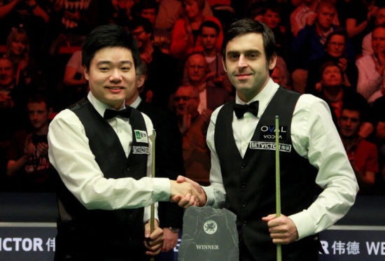 斯诺克冠中冠半决赛丁俊晖vs奥沙利文
