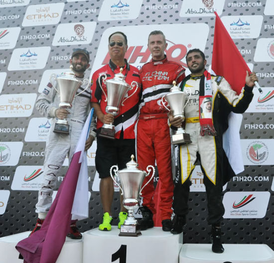 F1中国天荣队登顶阿布扎比大奖赛