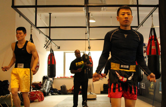 马一鸣积极训练