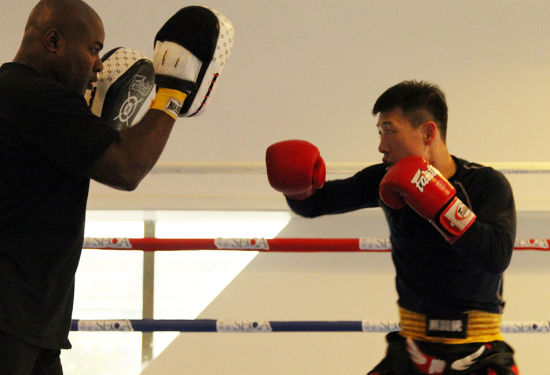 马一鸣积极训练