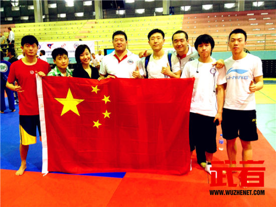 中国国家柔术队征战亚锦赛