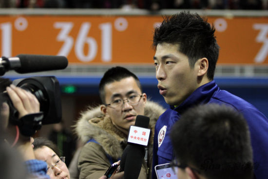 决赛夺冠后沈琼接受采访 难掩内心激动