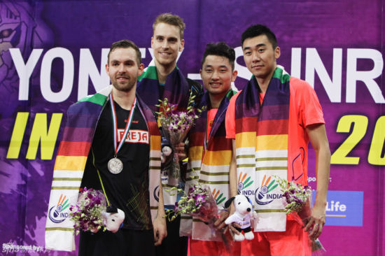 柴飚洪炜夺得男双冠军