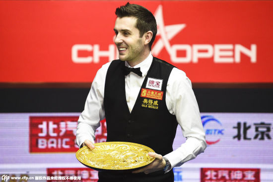 斯诺克中国公开赛冠军塞尔比