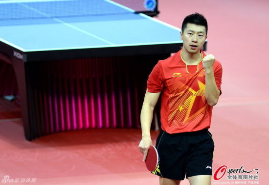 马龙被看做单打夺冠最大热门