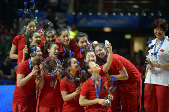 2014年女排世锦赛中国获亚军